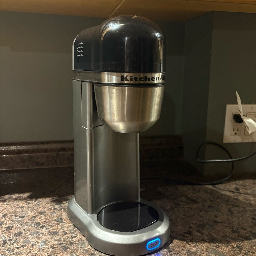 KitchenAid Metallic and Black Coffee Brewer
